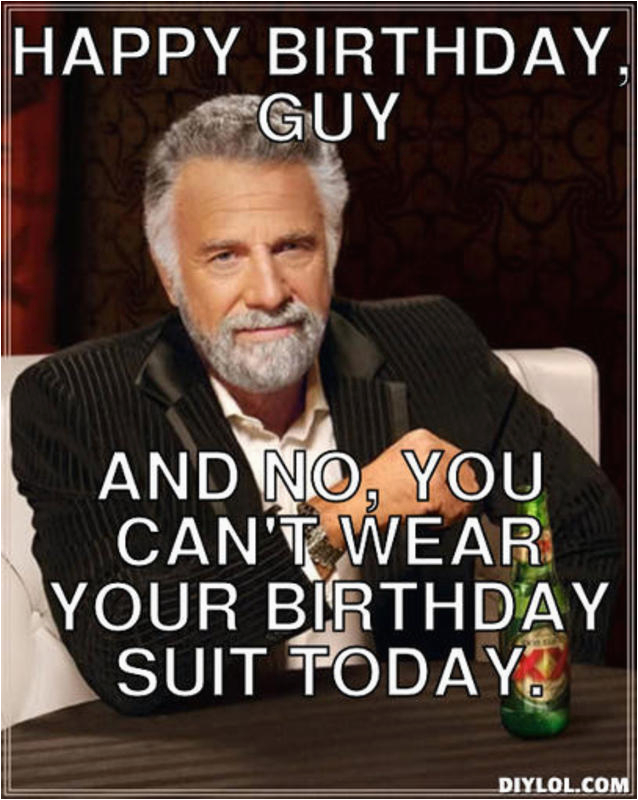 Happy Birthday Memes For Men BirthdayBuzz