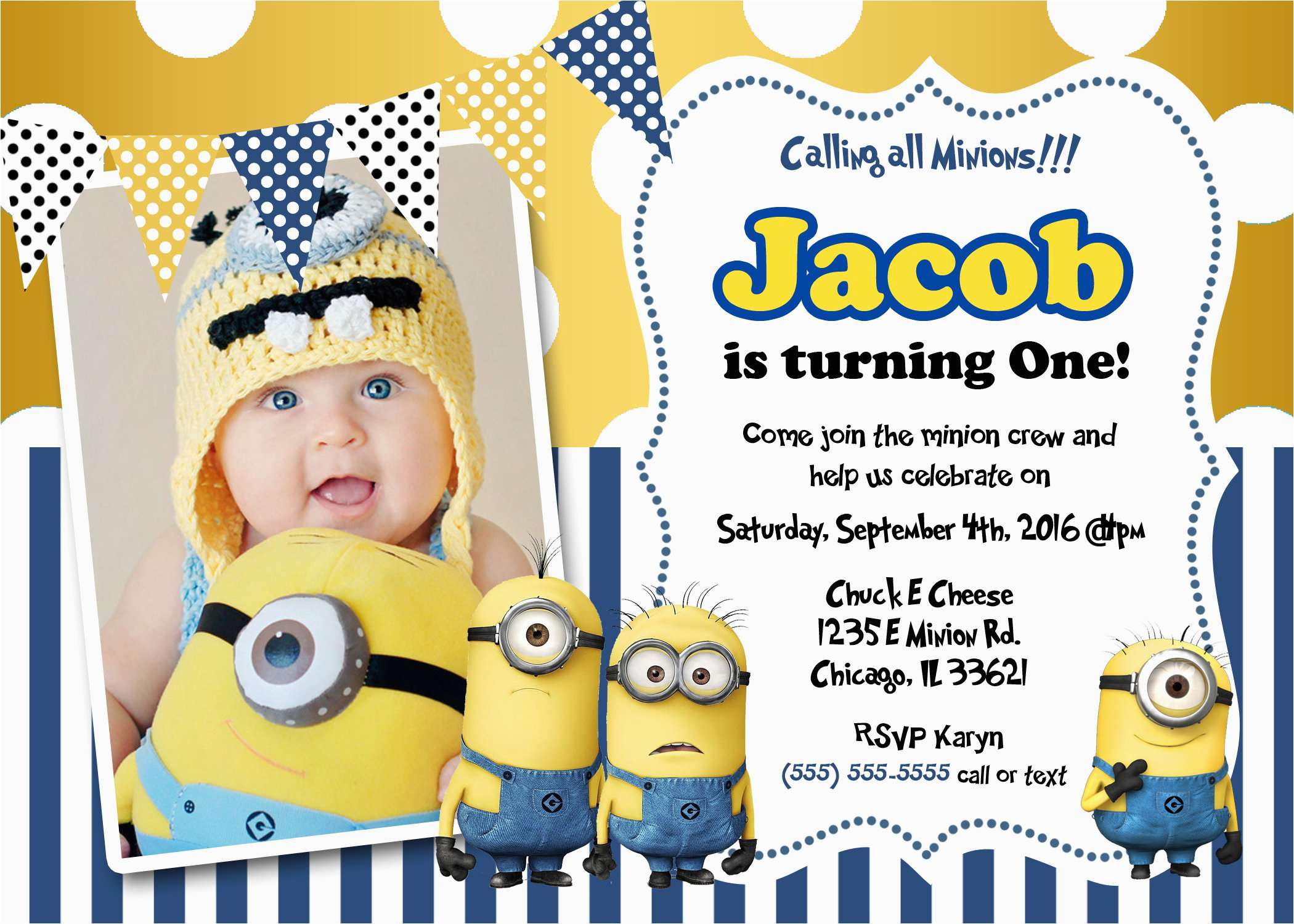 custom birthday invitations