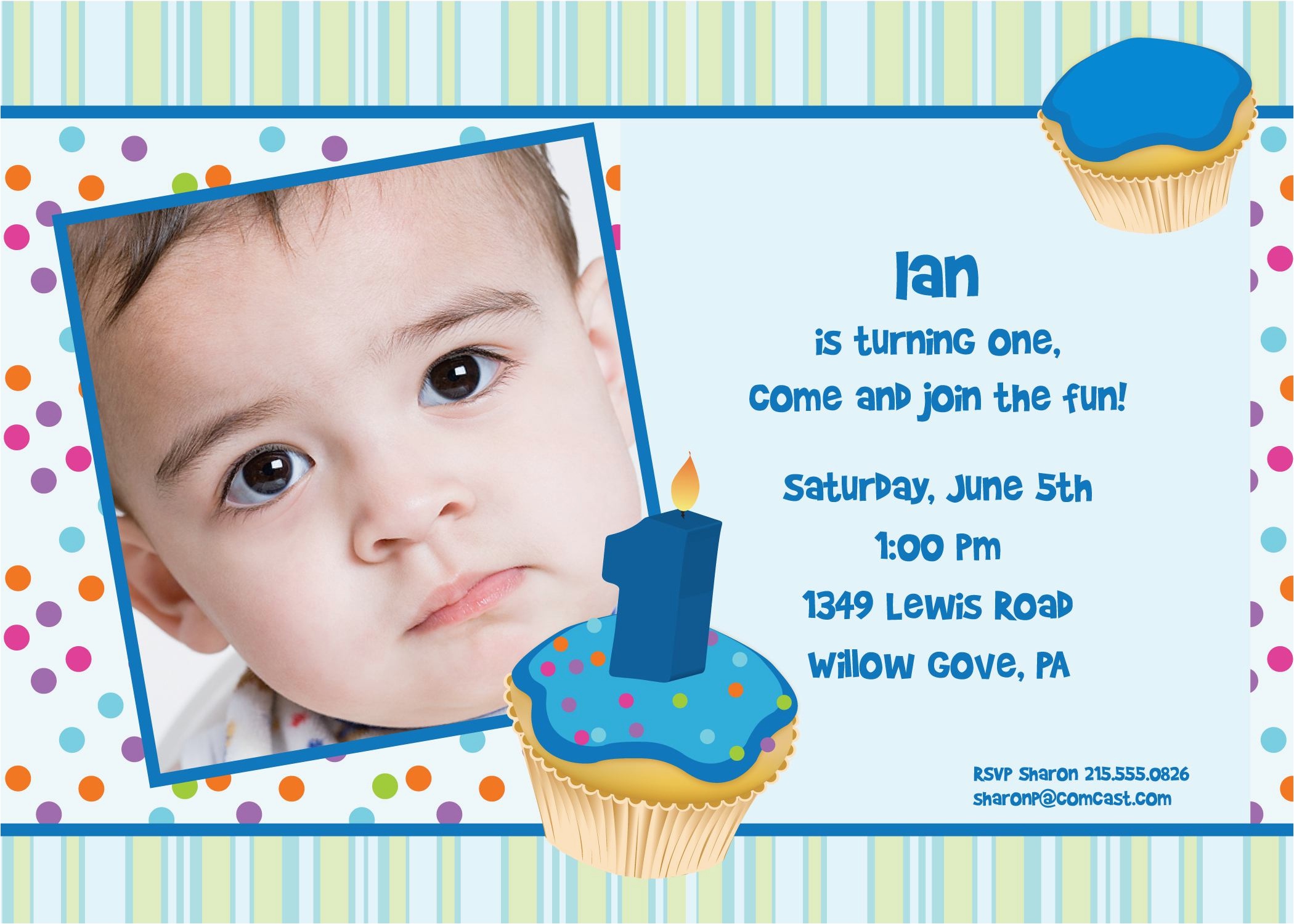 What To Write On A 1 Year Old Birthday Invitation