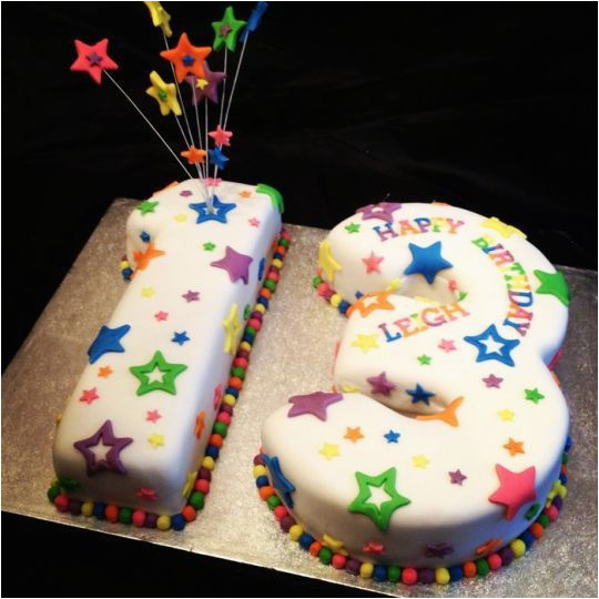 13th birthday cakes