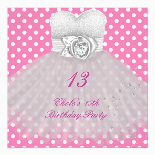 free printable 13 year old birthday invitation template