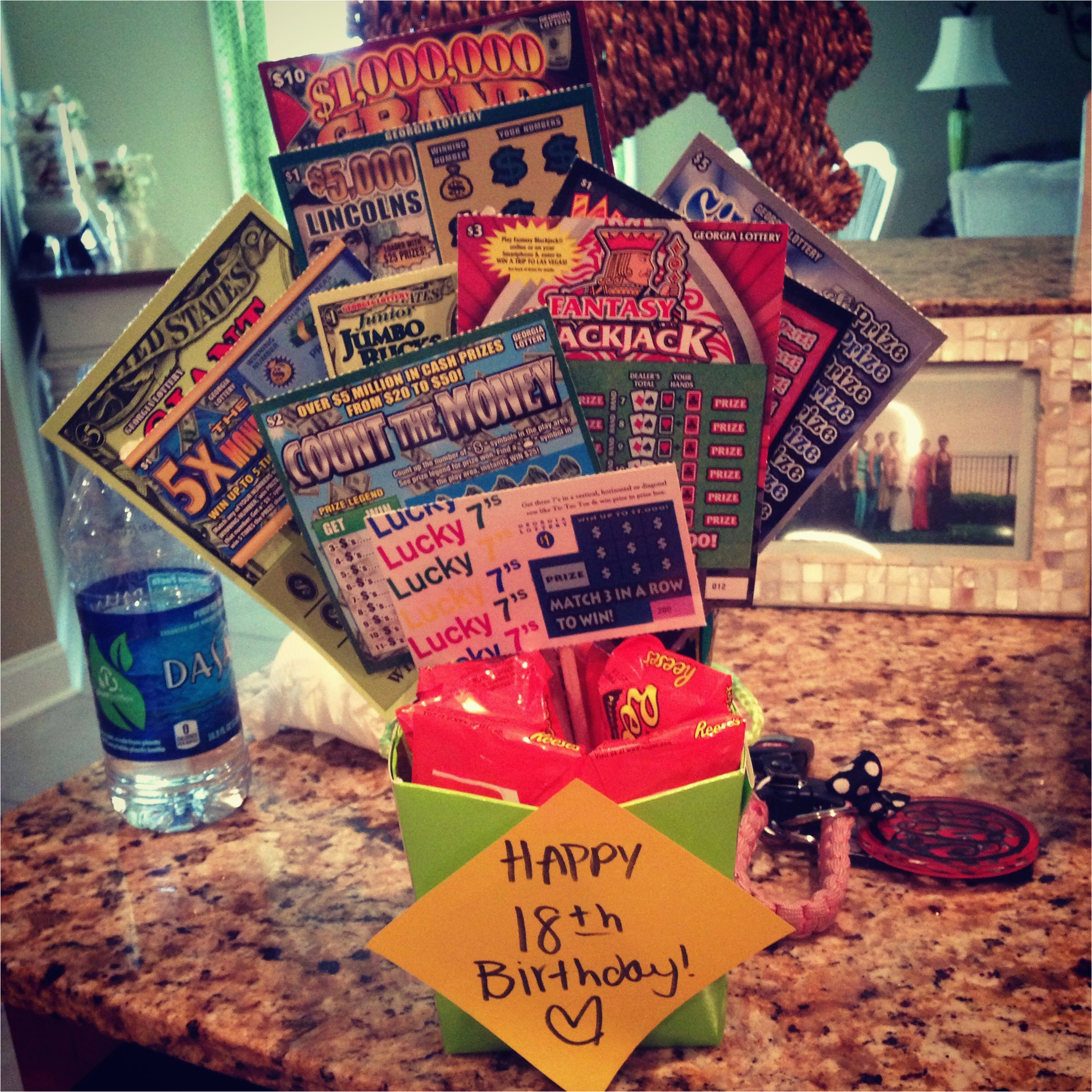 18th birthday gift scratchoffs gifts pinterest