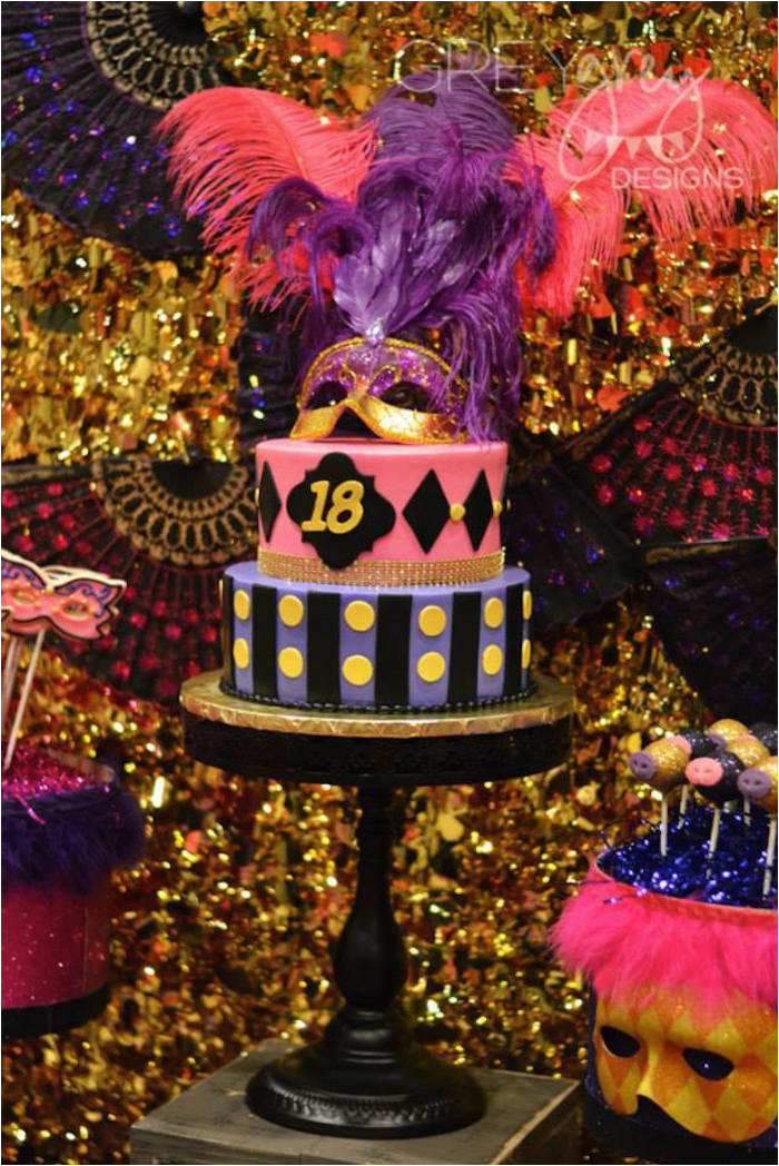 masquerade 18th birthday party via karas party ideas karaspartyideas com1