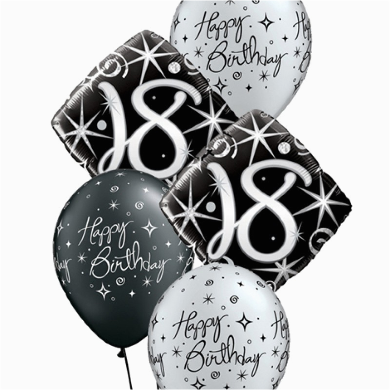 elegant 18th birthday balloon bouquet party fever