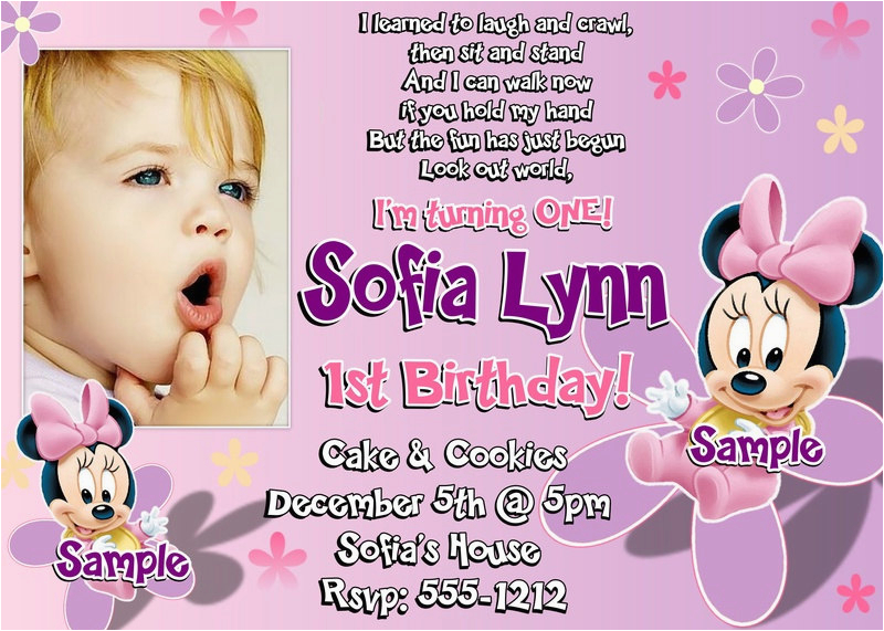 1st birthday invitation wording and party ideas