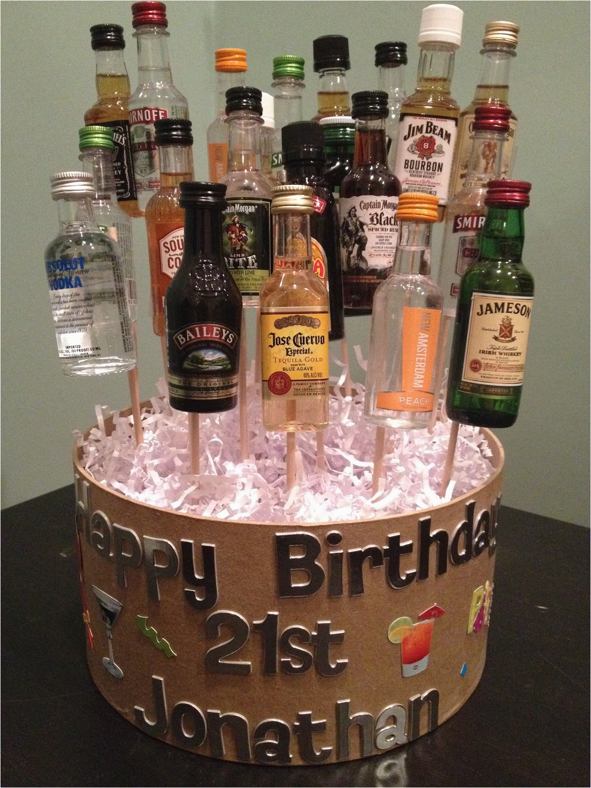 party decorations for 21st birthday