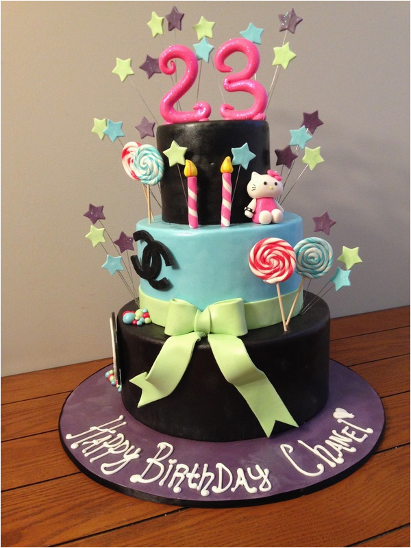 8 23rd birthday cakes for women photo 23rd birthday cake