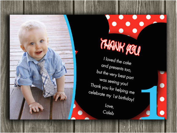 2nd Birthday Thank You Card Wording BirthdayBuzz