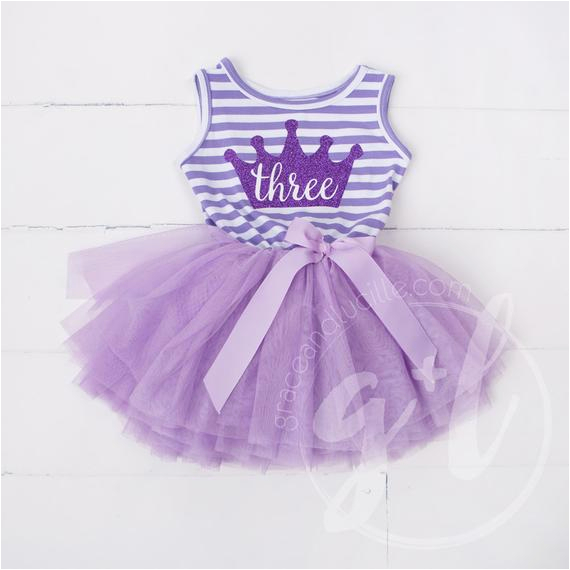 third birthday outfit third birthday dress purple tutu