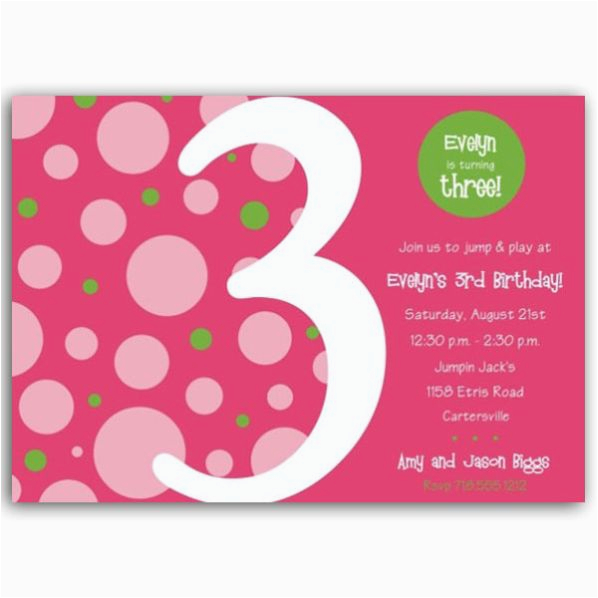 birthday bubbles pink green third party invitations p 604 57 bbpg3