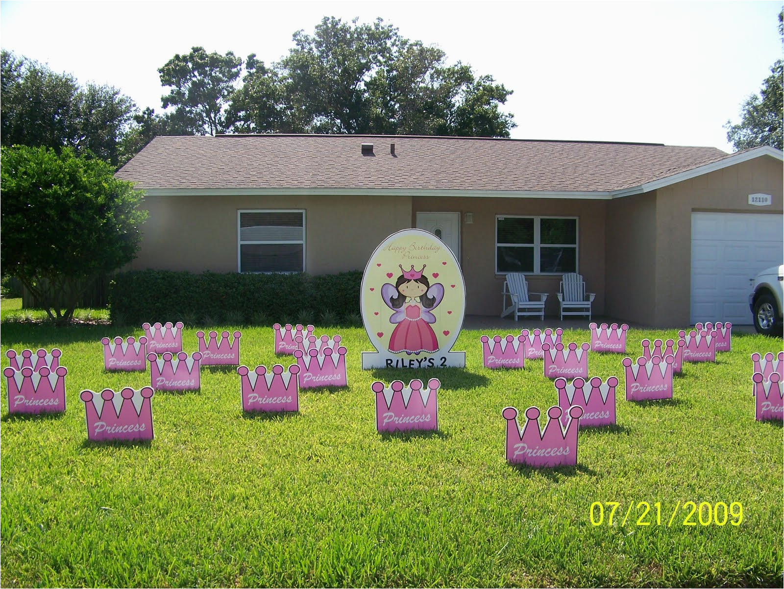 40th Birthday Lawn Decorations Birthday Yard Flocking Decorations Tampa 