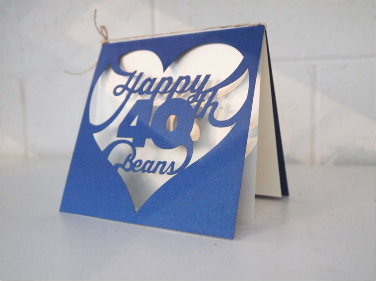 40th birthday card