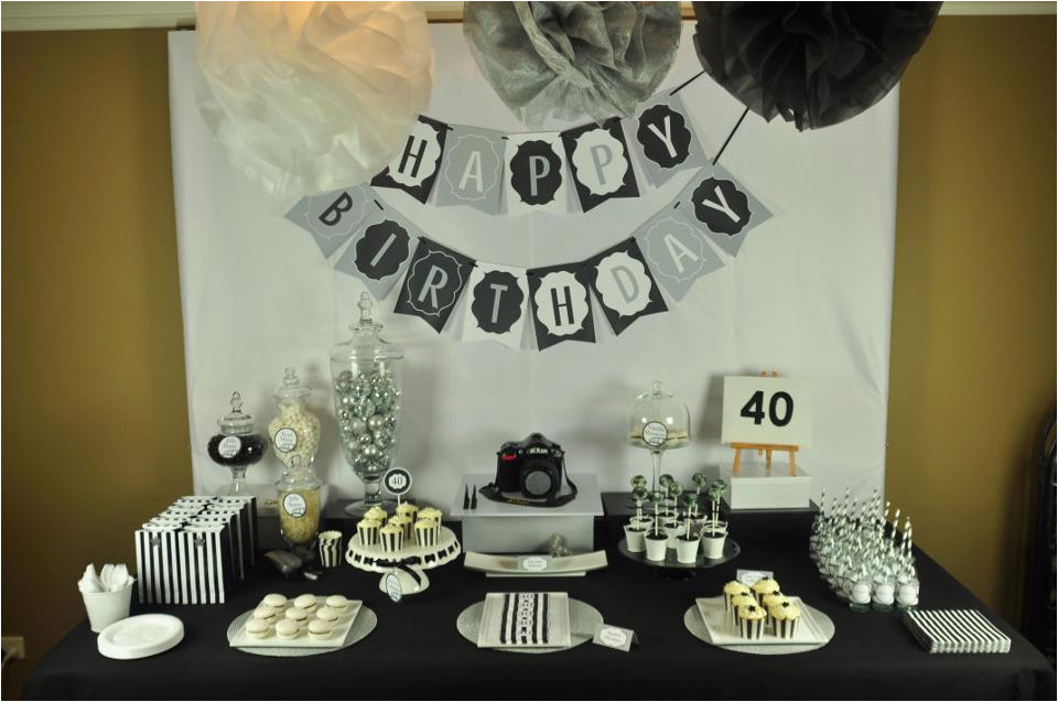 40th Birthday Table Decoration Ideas Mon Tresor Sweet Table Contest Submission Round 6