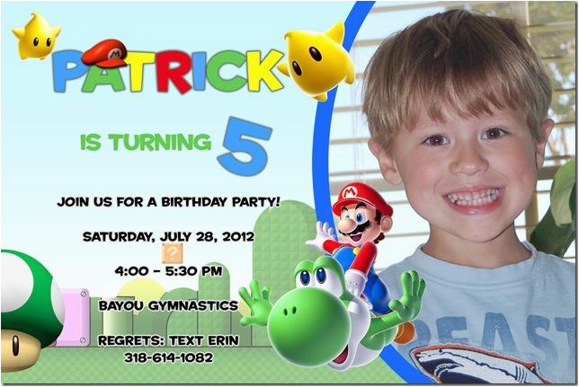 5 Year Old Birthday Party Invitation Wording 5 Years Old Birthday ...