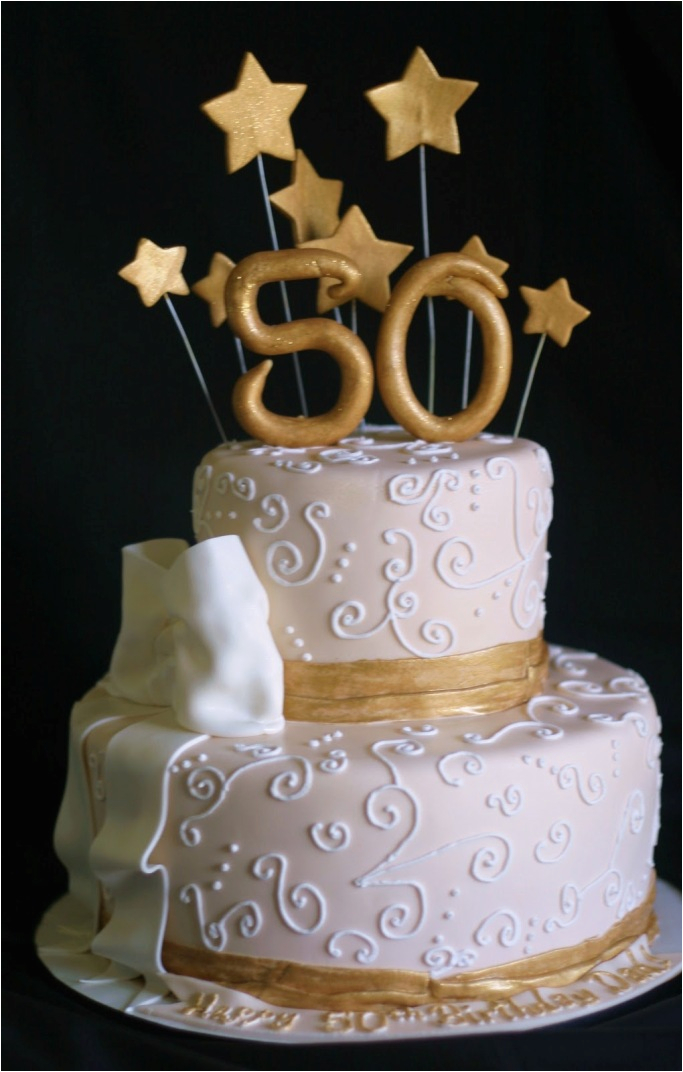 50th birthday cakes ideas