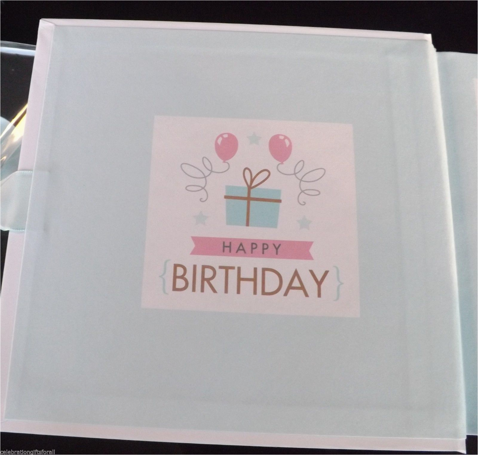 50th birthday photo album gift for her