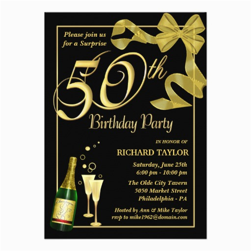 50th birthday quotes invitation