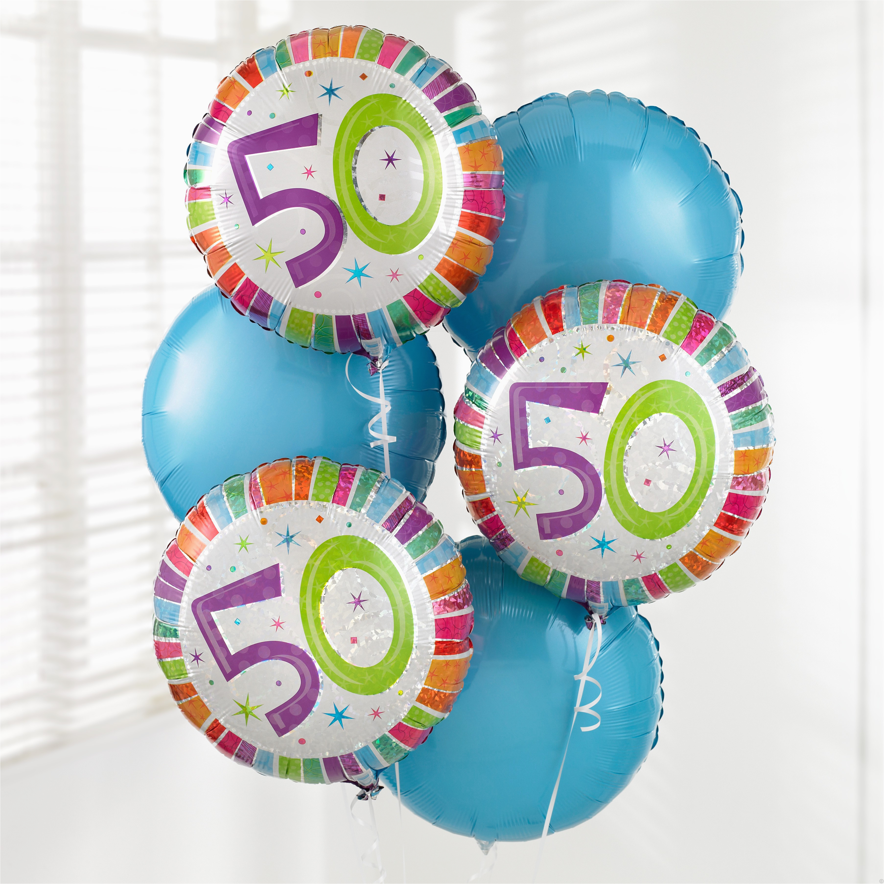 the flower garden 50th birthday balloon bouquet the flower