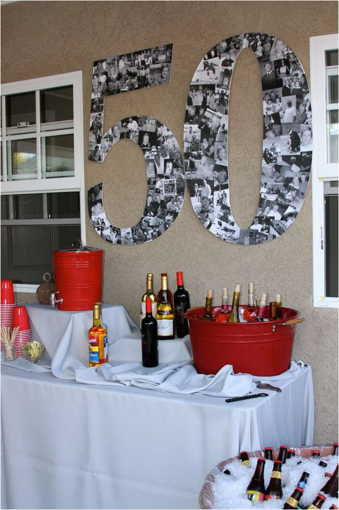 50th Birthday Party Decorations for Men  BirthdayBuzz