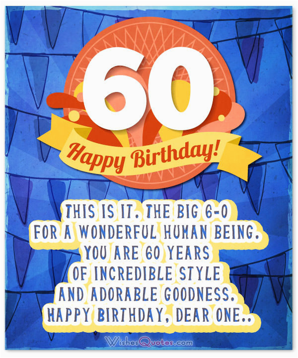 60th Birthday Card Verses 60th Birthday Wishes Unique Birthday Messages For A 60 BirthdayBuzz