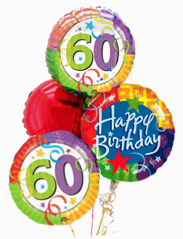 60th Birthday Flowers and Balloons | BirthdayBuzz