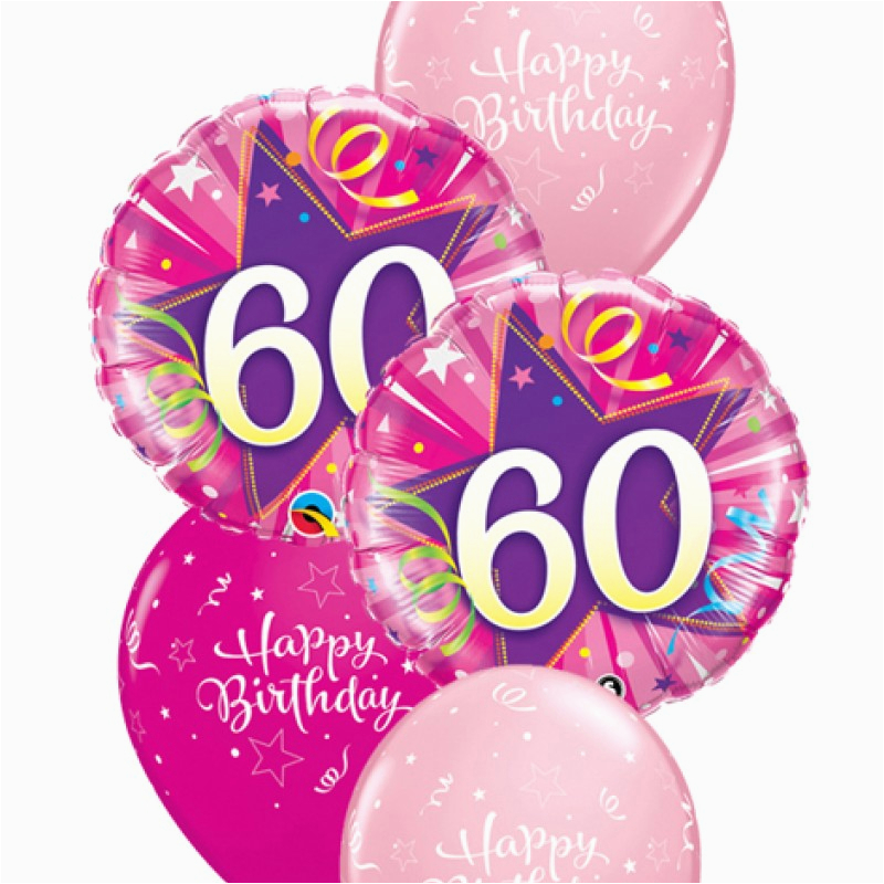 60th-birthday-flowers-and-balloons-pink-60th-birthday-balloon-bouquet