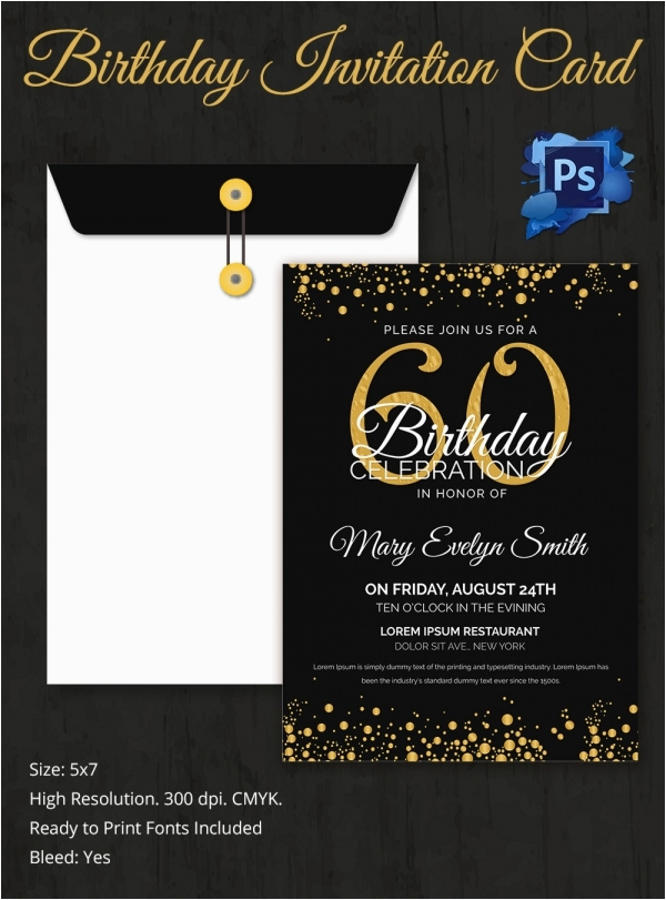 birthday invitation template 32 free word pdf psd ai
