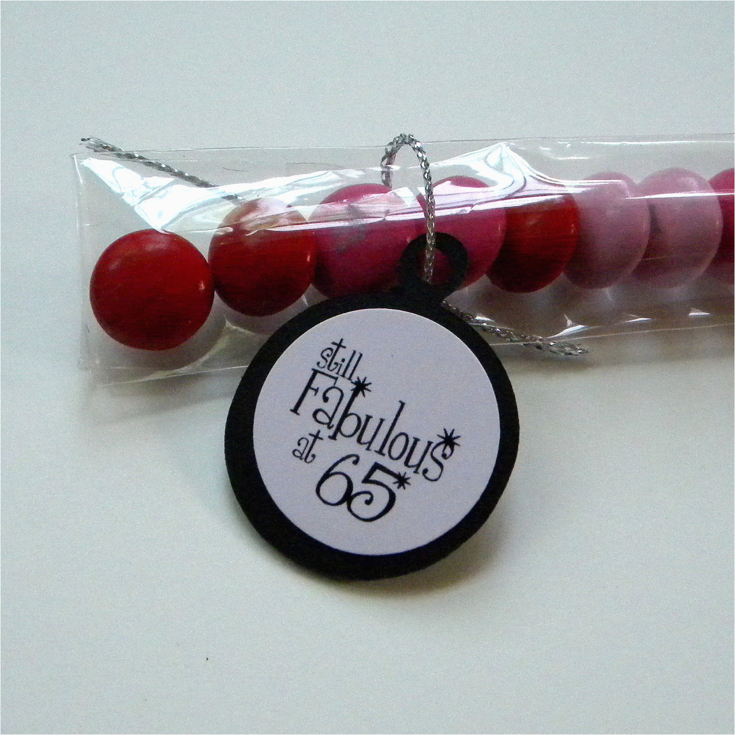 65th birthday party favors candy treat