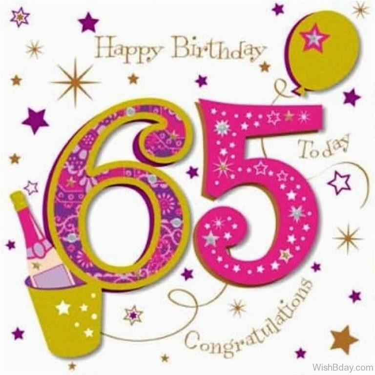 48 65th birthday wishes