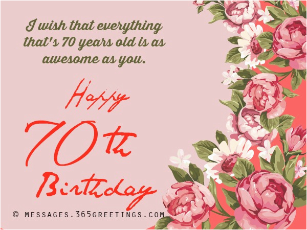 70 Year Old Birthday Cards 70th Birthday Wishes And Messages