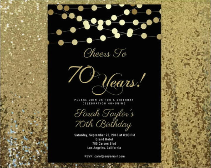 15 golden birthday card templates free premium templates