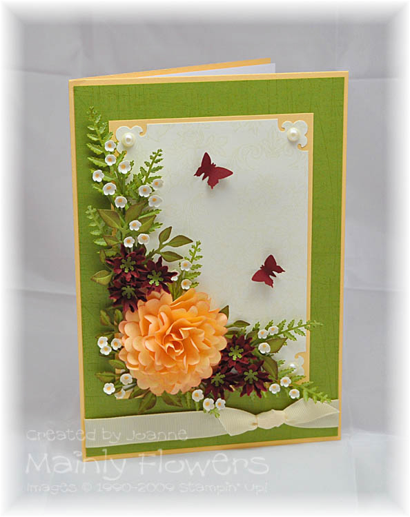 mainly flowers independent stampin 39 up demonstrator