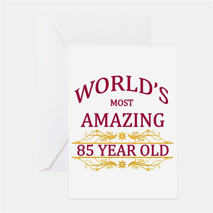 85 years old greeting cards