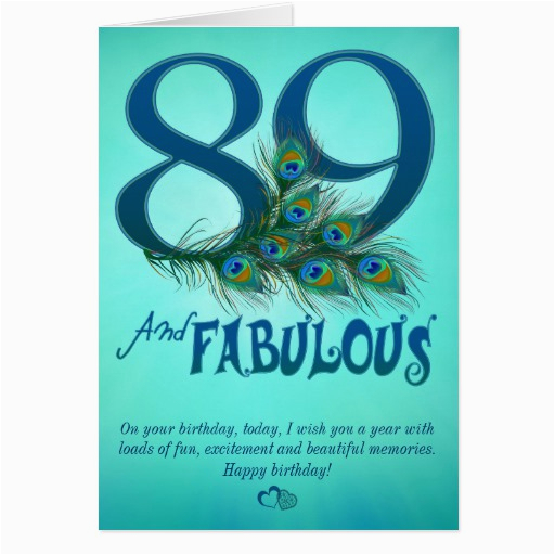 89th birthday template cards 137377769656563708