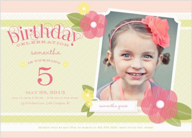 9 Year Old Birthday Invitation Wording 5 Year Old Birthday Invitations 