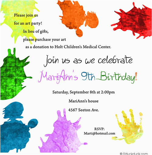 9 Year Old Birthday Invitation Wording 9 Year Old Birthday Invitation 