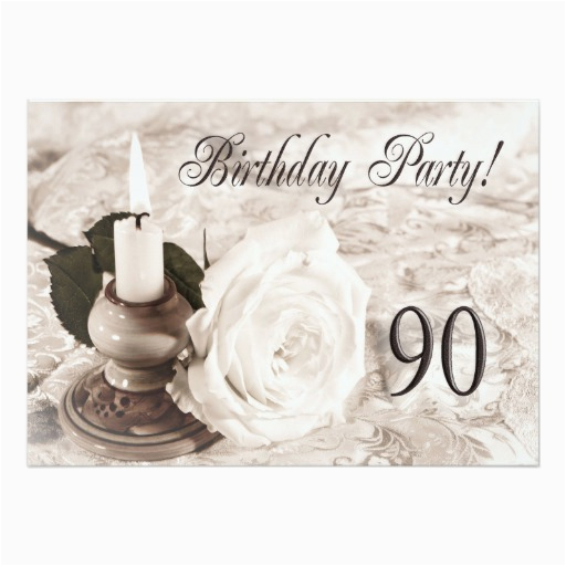 birthday party invitation 90 years old 161970609331785324