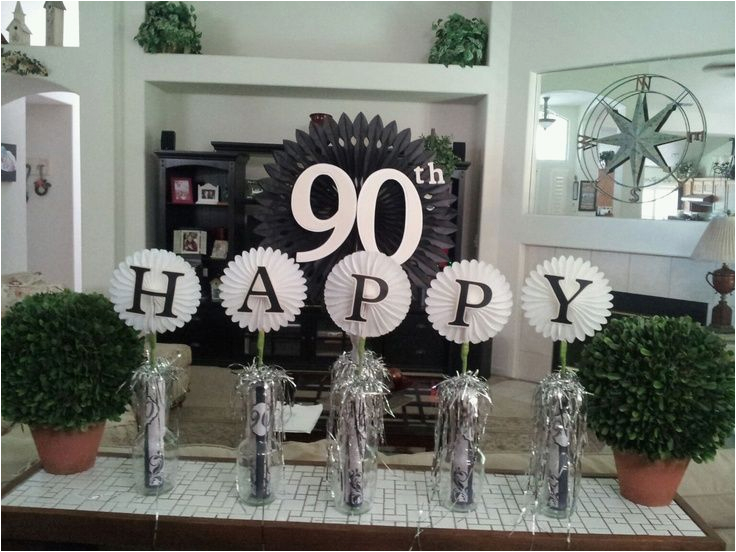 90th birthday decorations