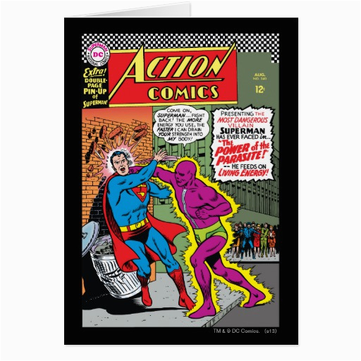 action comics 340 greeting card zazzle