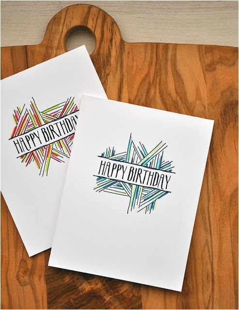 happy-birthday-card-aesthetic-squiggles-in-2021-birthday-cards-for