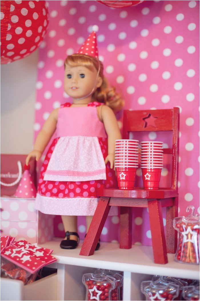 american girl doll themed birthday party