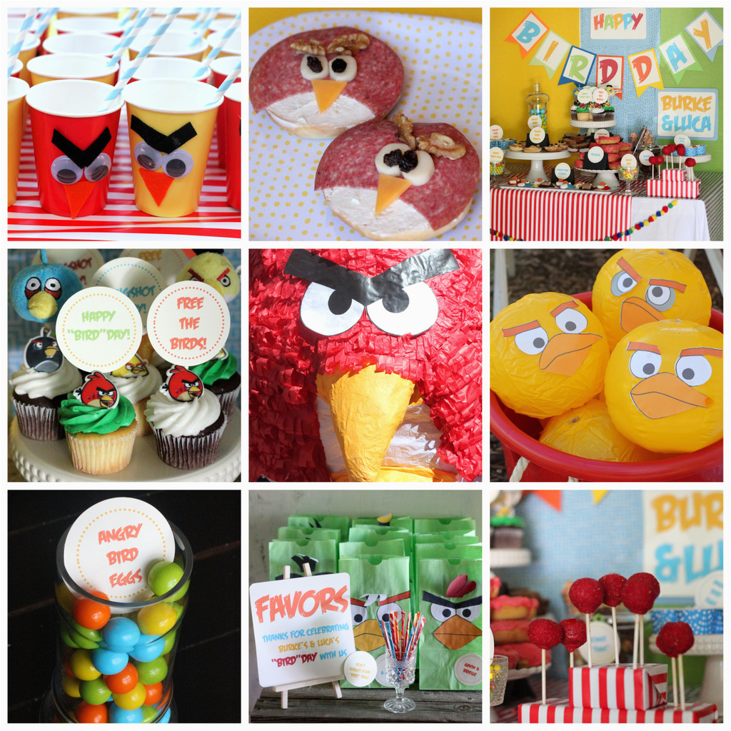 an angry birds birthday party for burke