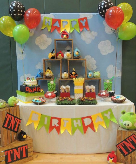 angry birds party ideas