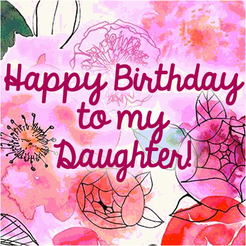 happy birthday daughter gif 9