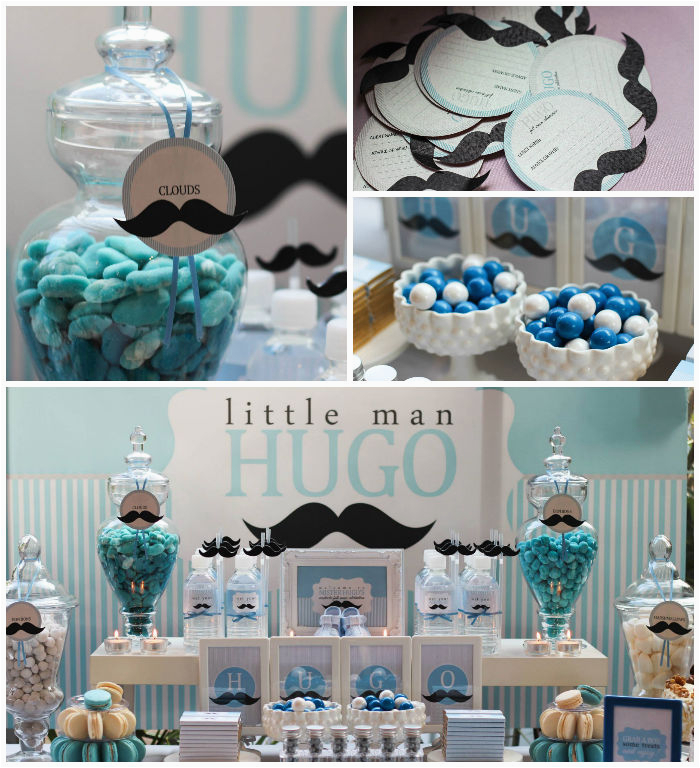 1st birthday party decorations for baby boy
