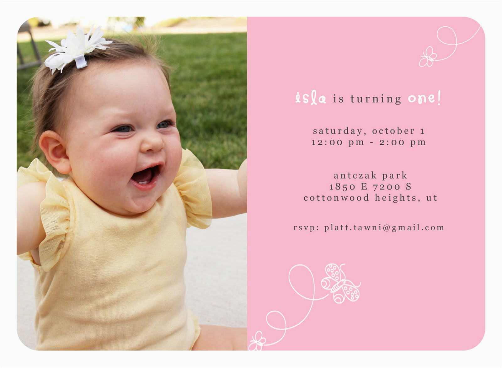 baby first birthday invitations template best template