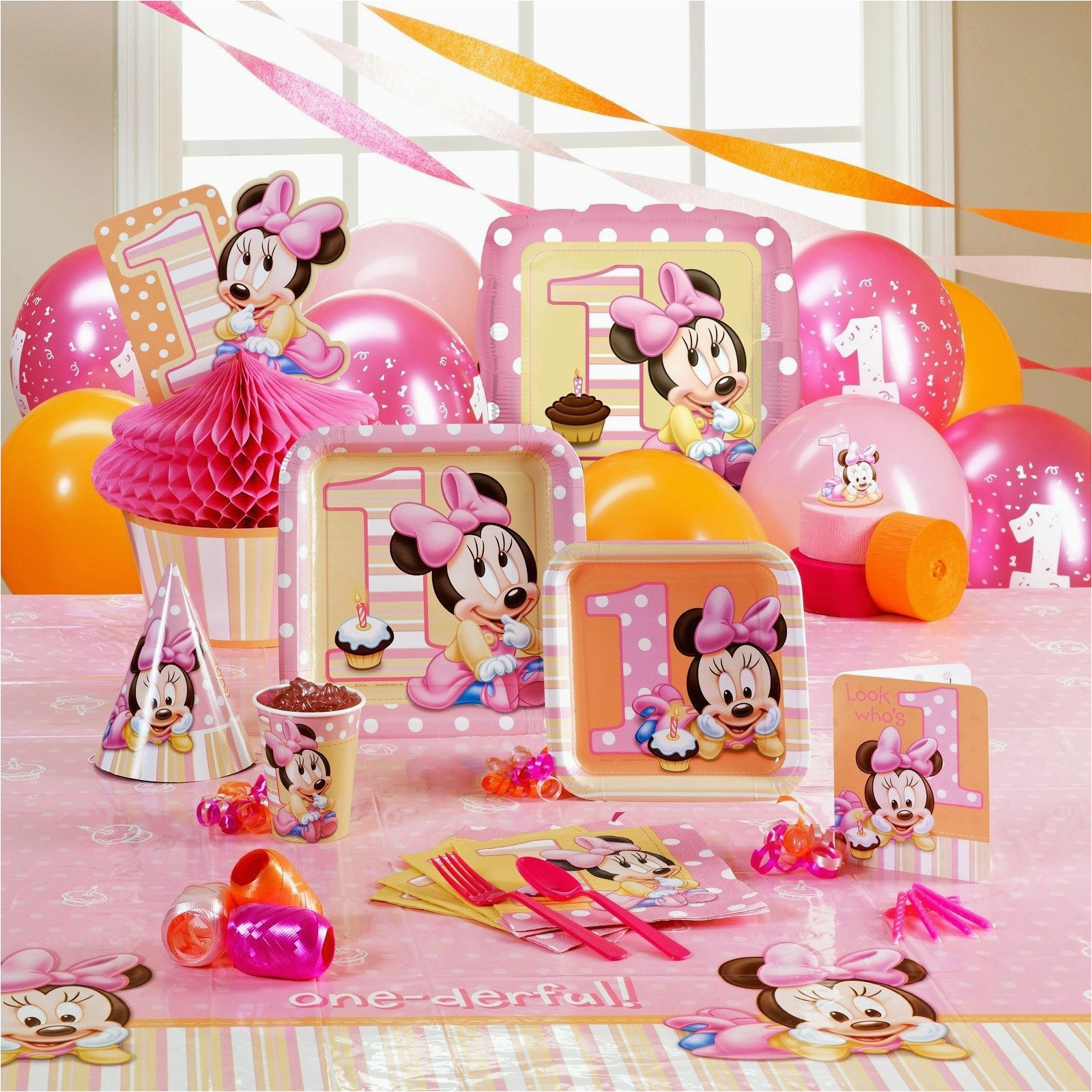 first birthday decoration ideas at home for girl