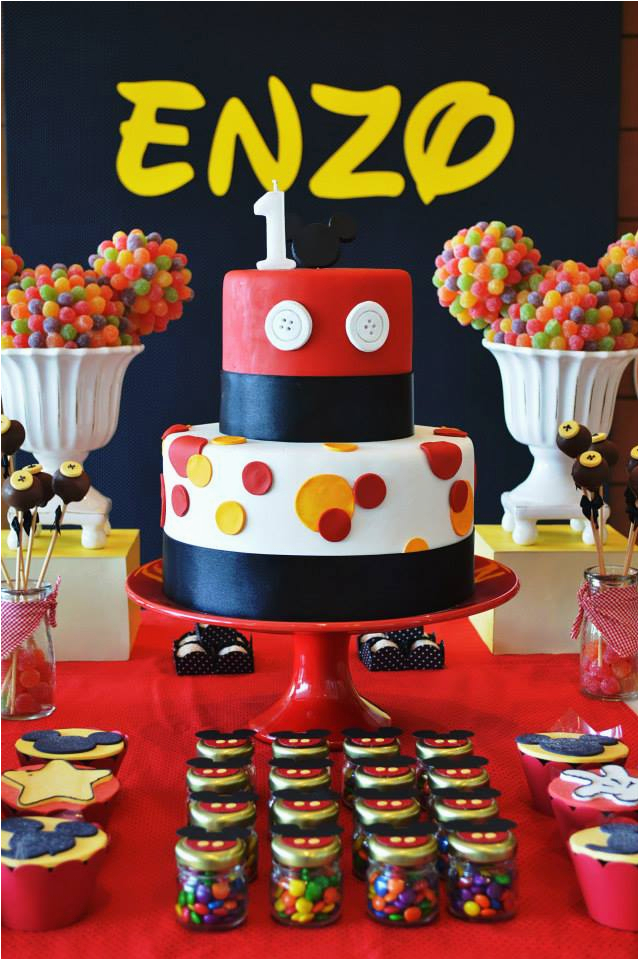 mickey mouse party theme