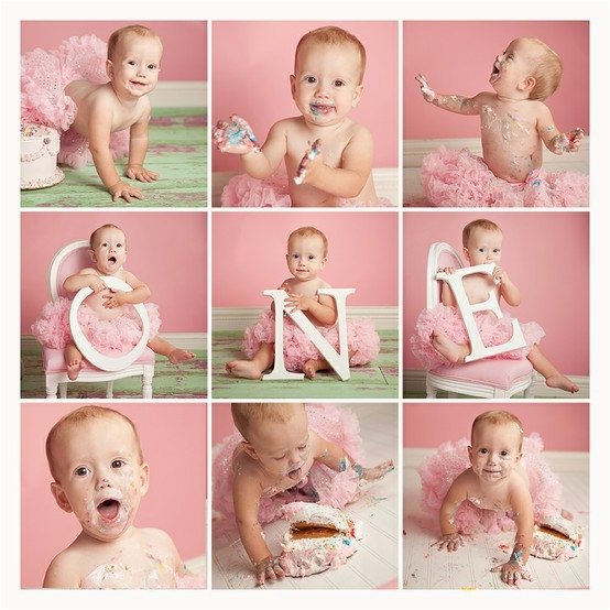 10 pictures to take on baby s first birthday