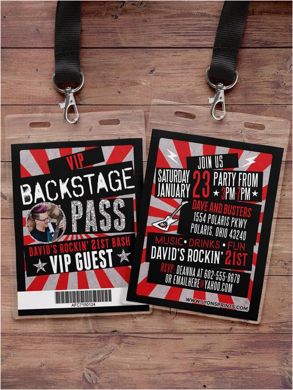 vip pass backstage pass concert ticket 2